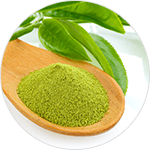 Estratto di foglie di tè verde